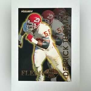 Derrick Thomas, Kansas City Chiefs. 1994 Fleer All Pro 19 of 24.